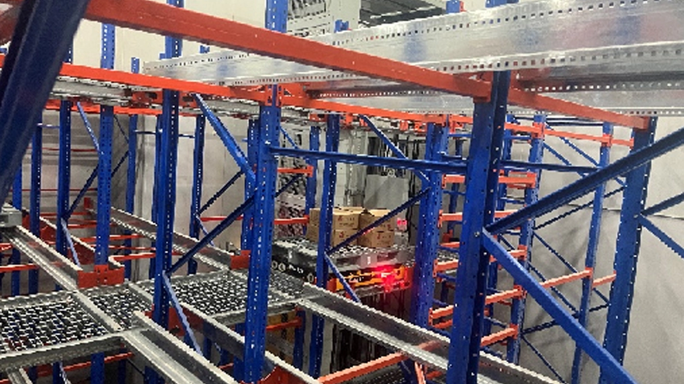 12,000 Pallet Positions—12 Four-Way Vehicles (Cold Storage), 15 Elevators