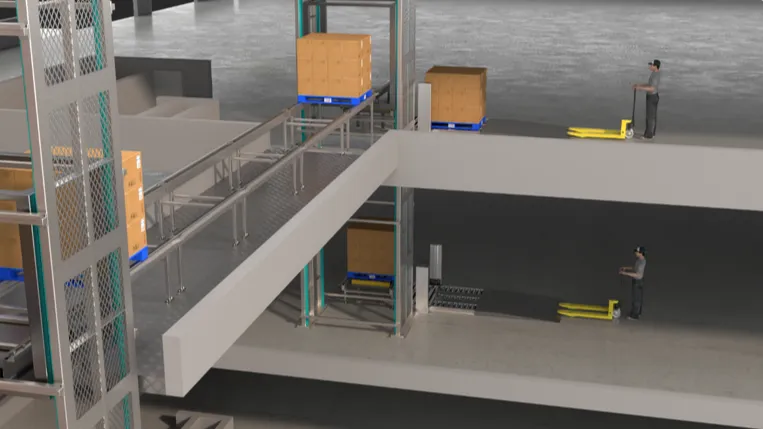 Pet Food 18.35m High Project—Four-Way Intensive Storage