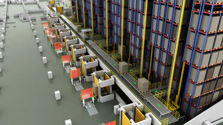 Prepared Food Industry Cold Storage Project—8 Double-Reach Stacker Cranes